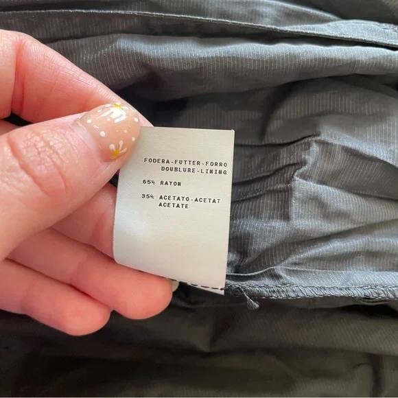 Jean Paul Gaultier 2 Squared Vintage Black Double Breasted Crinkle Trench Coat M - Picture 10 of 12